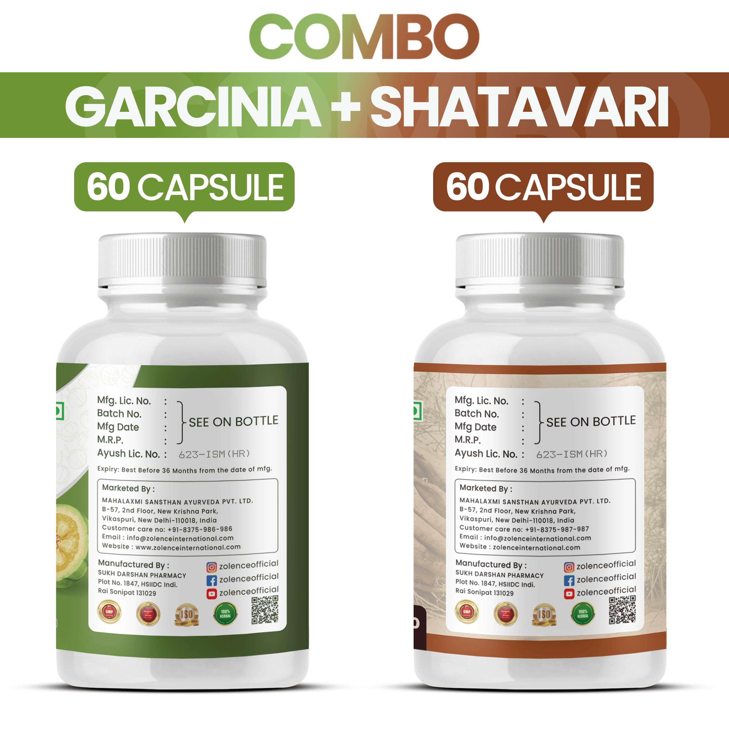 garcinia plus shatavari caps batch