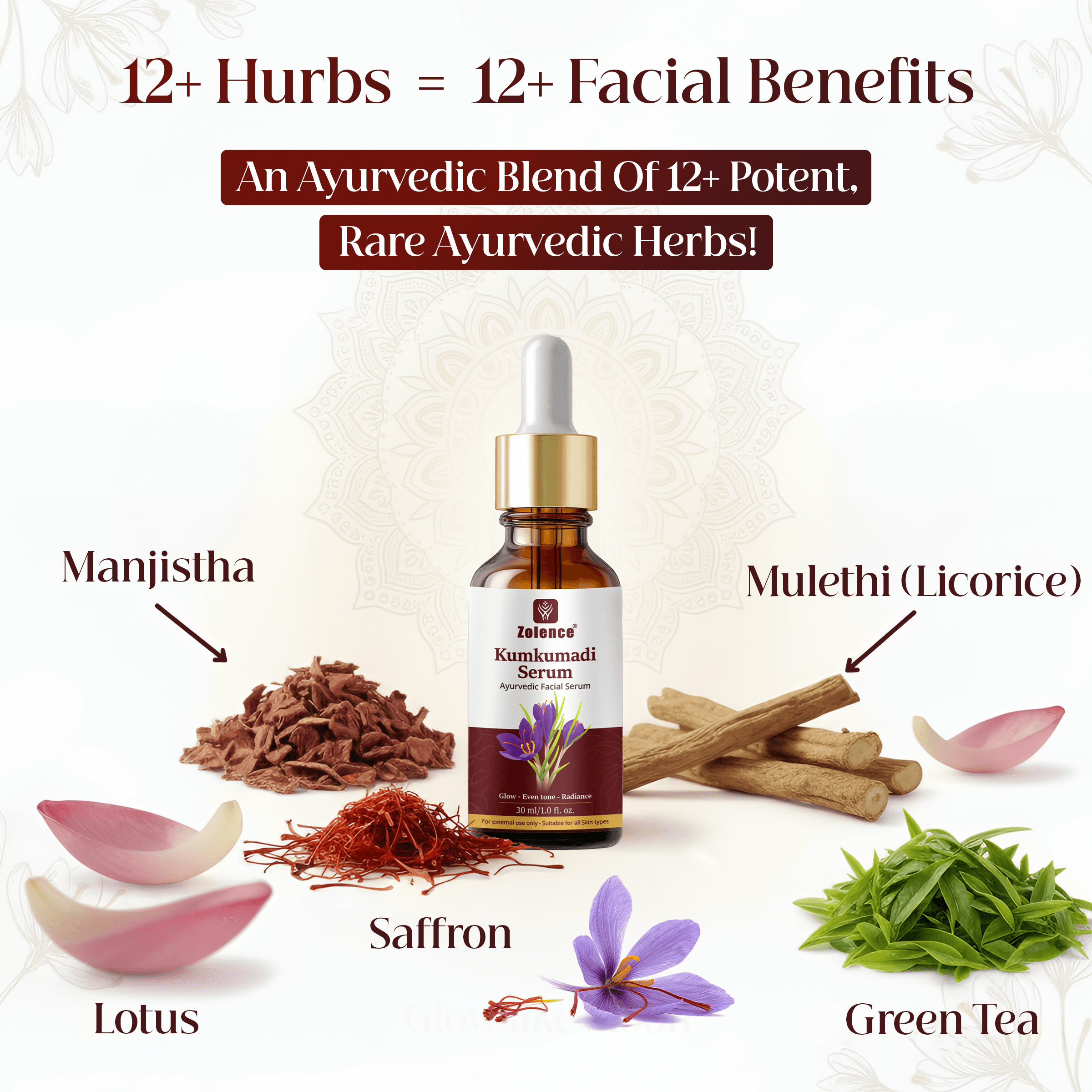 kumkumadi serum glowing ingredients